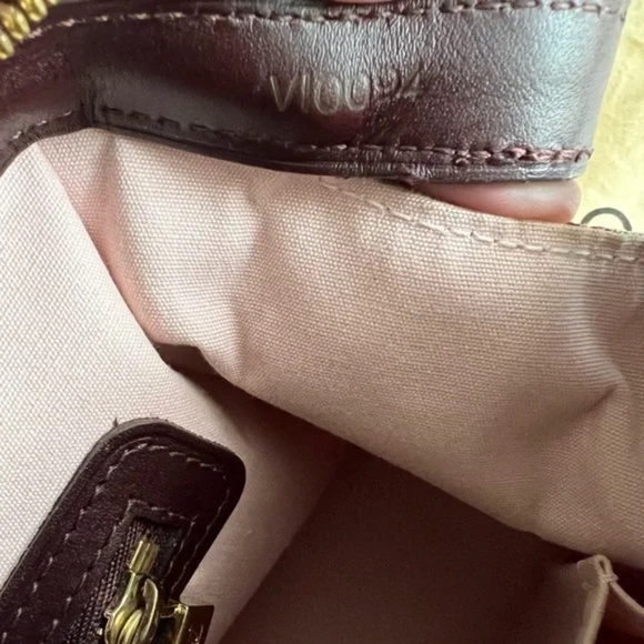 Authentic Louis Vuitton Josephine PM Monogram Mini Lin handbag - Picture 11 of 11